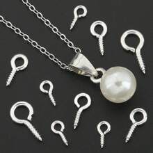 150/300 Multi-Size Screw Eye Pins, Mini Screw Eye Nails, Suitable For Handmade Crafts, Cork Bottles And DIY Jewelry Making - Sheep Eye Nail - View 4