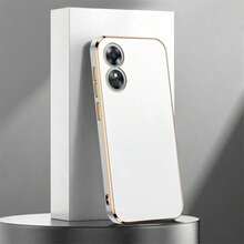 1件 [日常必需品] 粉色/紫色電鍍手機殼，相容於 Apple 17Air/17Pro/17Pro Max | 金色鑲邊鏡頭框 + 機身飾邊 + 矽膠掛繩 | 多功能極簡風格 | 耐刮 | 防震，相容於 Apple 16/15/14/13/12/11/8/7/Pro/Pro Max/Plus，S8-S25/FE/Plus/Ultra，手機/手機 - Apple 13 閱讀，Apple 16 閱讀 - 節日禮物，生日禮物，S26，MOTO NOTE - 白色 - 查看 4
