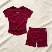 Women Shorts - Winter Berry - View 1