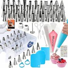 116pcs Cake Decorating Supplies Set, Stainless Steel Piping Tips, Piping Bags, Scraper, With Storage Box, Suitable For Home Cake And Cupcake Decoration - View 13