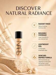 Nars Luminous 高級保養粉底液 L2 0.33FL.Oz. 10ml - MONT BLANC-LIGHT 2 - 查看 6