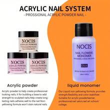 NOCIS Three-Color Acrylic Nail Art Set - Enables You To Easily Master 3D Design, This Professional-Level Set Does Not Require A Light Source, Creating Stunning Effects,French Manicure And Sculpted Manicure. - Multicolor - View 5
