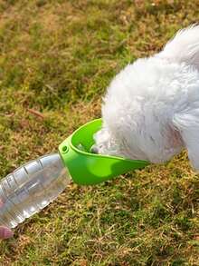 Portable Pet Water Adapter, Random Handmade Bracelet, Leakproof Foldable Leaf Cap With Twist-Lock, For Hikers And Runners, Fits Standard Water Bottles, Quick-Release Design, Dishwasher - Use On Long Walks, Jogging, Or Road Trips - Multicolor - View 11