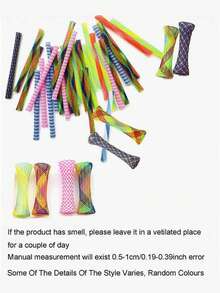 60/50/30/40//20/18/16/14/12/10/6/4/2pcs Random Color Plastic Spring Cat Toys, Interactive Cat Toys Suitable For Scratching, Biting And Chasing, Great Gift For Cats And Dogs, Ideal Choice For Valentine's Day Gift - Multicolor - View 21