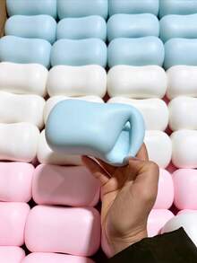 Soap Stress Relief Squeeze Toy, Fake Soap Squishy, Slow Rebound High Elasticity Soft Skin-Friendly Multi-Shape Cute Healing Toy - Multicolor - View 7