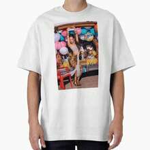 Daniela KATSiEYE Unisex Short Sleeve Autumn Decorative Women's Autumn Outfit - White - View 1