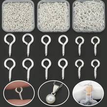 150/300 Multi-Size Screw Eye Pins, Mini Screw Eye Nails, Suitable For Handmade Crafts, Cork Bottles And DIY Jewelry Making - Sheep Eye Nail - View 5