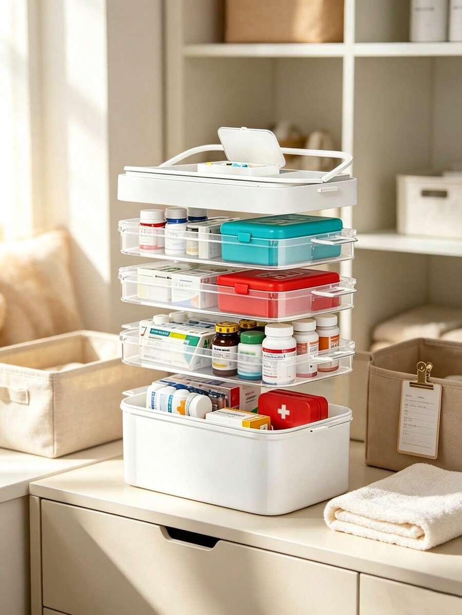 Medicine Boxes & Jars & Chests - White - View 1