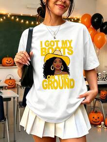 Women T-Shirts - White - View 6