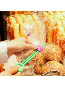 1/3/6/12入 3色創意食物密封圈扭繩，零食保鮮紮帶，理線收納器，廚房儲物保鮮工具 - 多色 - 查看 11