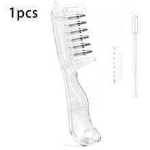 New Minoxidil Scalp Applicator Essential Oil Comb Massage Liquid Dispensing Crystal Guide Comb Tool - 1pc-clear Comb - View 10