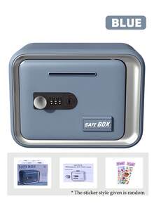 NEUSNEY Large Capacity Password Unlock Piggy Bank Children's Coin Bank Toy Home Small Coin Gift Birthday Halloween Christmas Gift Some Accessories Randomly Selected - Multicolor - View 14