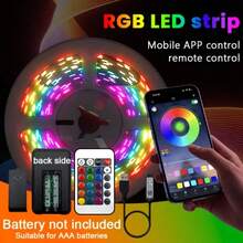 Acosh Neon RGB LED Strip Lights - Smart Light Strip, Music Sync Color Changing, USB Powered, Suitable For Bedroom, Kitchen, Halloween, Christmas Party And Other Indoor Decor - Party Lights | Colorful LED Lights | USB Powered, LED Lighting - SMART APP - View 2