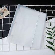 1pc Slot-Style Photo Album, Portable Transparent Plastic Photo Album, Replaceable Inner Pages, Suitable For Star Cards, Movie Tickets And Postcards, Durable, Suitable For Wedding And Home Decor - Favorites - View 4