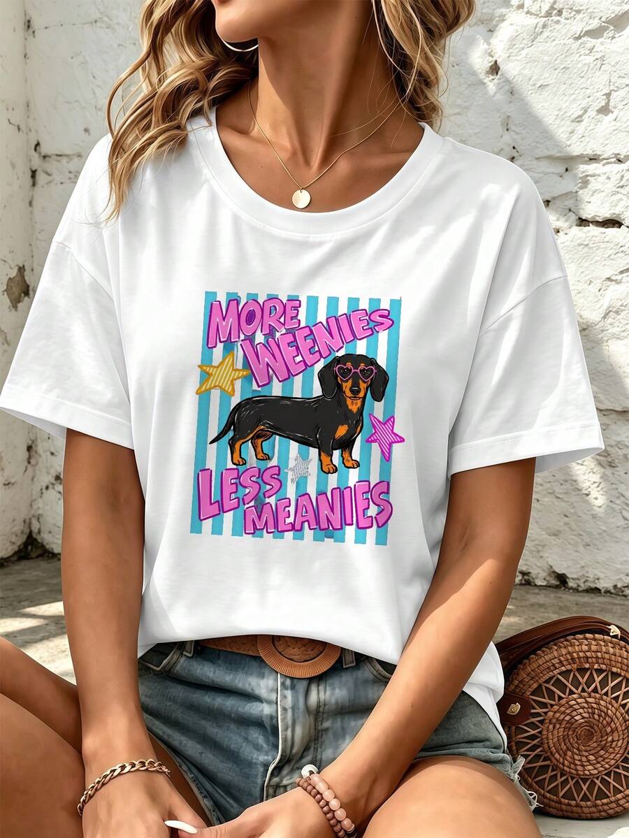 Women T-Shirts - White - View 1
