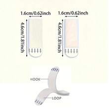 Heavy-Duty Picture Hanging Strips Adhesive Hooks For Drywall No-Drill Removable Polyamide Frame For Home And Office Decor - White - View 9