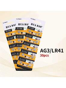 AG3 AG13 LR44 LR41 Alkaline Batteries, 1.5V Round Button Cell High Capacity Batteries, Suitable For Watch Batteries, Remote Controls, Computers, String Lights, Colored Lights, Flashlights - Multicolor - View 10