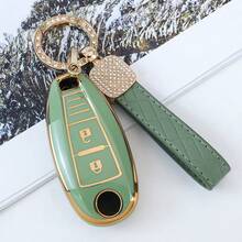 TPU Car Key Fob Cover Case With Keychain Protector Shell For Suzuki For Vitara, For Swift, For Ignis, For Kizashi, For SX4, For Baleno, For Ertiga - Remote Keyless Entry Accessories Fashionable And Keybags Suitable For Girls - KY22 - View 6