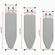 1pc Universal Ironing Board Cover, Elastic Edge, Stain-Resistant & Heat-Resistant, Thick Cotton Padding, Iron Heat Insulating Cover, Suitable For Ironing Board - A - View 1