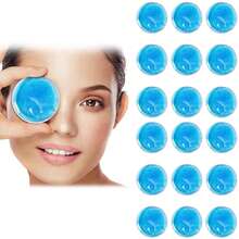 4/8 Pcs Mini Gel Ice Packs Hot Cold Eye Compress For Skin Care, Reusable Small Ice Packs For Injuries Face Eye Cooling Gel Pads - Thickened Version - View 3