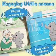 Aktivitas Pembelajaran Matematika dan Alam Awal Ellie Si Gajah, Berhitung 1-10, Pengenalan Angka, Menanam di Kebun, Benih & Pertumbuhan Tanaman, Pengamatan Cuaca, Membaca Bahasa Inggris Bergambar, Sains Awal & Keterampilan Hidup, Praktik Kelas di Rumah & Belajar di Rumah - Seri Ellie si Gajah - View 4