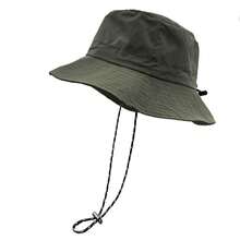 2 Paket Topi Ember Tahan Air Musim Semi/Panas, Topi Hiking Luar Ruangan, Tas Penyimpanan Lipat, Tipis, Cepat Kering, Dengan Tali Tahan Angin yang Dapat Diatur, Topi Ember Unisex, Topi Pelindung Matahari, Cocok Untuk Aktivitas Luar Ruangan, Hiking, Panjat Tebing, Memancing, Berburu, Perjalanan, Golf - Topi nelayan - View 7