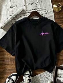 Women T-Shirts - Black - View 2