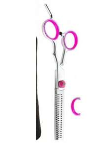 Professional Pet Grooming Scissors Set, Curved Scissors, Straight Scissors, Fringe Scissors, Nail Clippers, Thinning Scissors, Suitable For Cats, Dogs, Rabbits And Other Pets - Multicolor - View 12