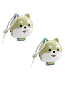 2pcs Cartoon Toothbrush Head Protective Covers, Travel Toothbrush Storage Box, Portable Toothbrush Holder, Toothbrush Protective Cover Protects Toothbrush Head, Portable And Easy To Clean, Prevents Dust And Foreign Matter Contamination, Keeps Toothbrush Clean. Suitable For Home/Travel/Dorm/Camping Toothbrush Protective Clips, Electric Toothbrush Head Protective Box, Home Bathroom Decor, Household Toothbrush Holder - Multicolor - View 10