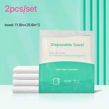 4-Piece Disposable Portable Travel Bedding Set, Hotel Disposable Bedding, Business Travel Bedding, Essential Bedding For Travel, Hotel, Hospital, Train And Camping, Disposable Bedding Set, Large Travel Bed Disposable Sheet, Use And Discard - White - View 12