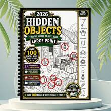 1 Book, Circle Find The Difference Game Coloring Book, Draw A Circle, Suitable For Adults And Seniors - Single Piece - View 5