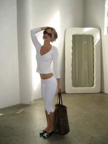 Women Tops - White - View 5