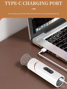 Smart Foldable Electric Gua Sha Cupping Device, Rechargeable Negative Pressure Scraping Cupping Massager With Red Light Heating, Painless Multi‑Mode Massage For Back Neck Shoulder Home Use,Battery:1200mAh - Multicolor - View 9