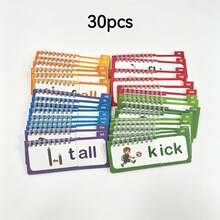 1 Box (30 Books) Letter Word Cards, Professional Teaching Supplies, Colorful, Gift, Teacher Presentation Materials - 1 Box - View 8