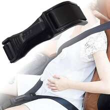 Anti-Choke Seat Belt, Car Abdominal Support Belt, Anti-Choke Belly Adjustable Belt, Seat Belt Extender, Extension Strap - Multicolor - View 11