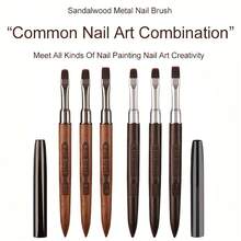 French Manicure Brush, Functional Nail Art Pen, Suitable For French Manicure, Commonly Used Nail Artist Pen Size, Gel Nail Polish Brush -, Professional Nail Art Tool, With Precision Brush Head, For Home And Salon Use, Durable Nail Polish Pen - Multicolor - View 8