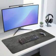 Large Gray Rubber Mouse Pad Marble Texture XL Office Gaming Home Workspace Durable Desk Mat Keyboard Pad Marble Design - Gray Texture - View 10