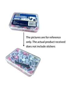 61pcs Vacuum Tire Repair Nails, Car Electric Vehicle Tire Repair Glue Nails, Mushroom Nails, Motorcycle Quick Repair - 61 Pcs - View 10