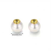 2/4/6pcs Earring Backs, Earring Back Replacements, Earring Back Locking Brackets, Large Pendant Suitable For Earrings, Heavy Earrings, Ear Jewelry Making - Ear Plug - View 3