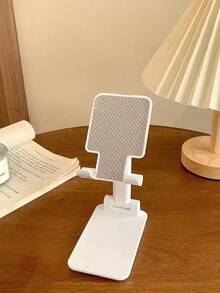 1pc Foldable Desktop Phone Stand, Adjustable Height Portable Phone Holder, Essential For Women Traveling Or Using In Kitchen, Suitable For All Phones, Multiple Colors Available - Multicolor - View 10