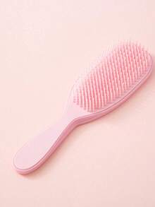 Soft Bristle Hair Brush - Painless Dry & Wet Use, Suitable For All Hair Types (Straight, Curly, Thick, Fine) - Anti-Static, Gentle Scalp Massage, Anti-Tangle Styling Comb, Suitable For Women, Children And Men - Macaron Color - Multicolor - View 7