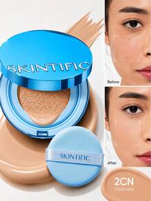 SKINTIFIC Velvet Matte Foundation Blue - 2CN Cool Ivory - View 1