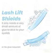 Lomansa 8pcs Eyelash Lift Pads, 3D Eyelash Curling Rods, Adhesive Soft, Reusable - Multicolor - View 4