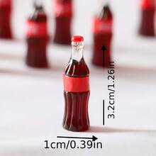 Mini Beverage Bottle Resin Decorative Pendant - DIY Decoration Accessory, Suitable For Photography Props, Home And Holiday Decor, Random Pattern - 10PCS (Random Color) - View 4