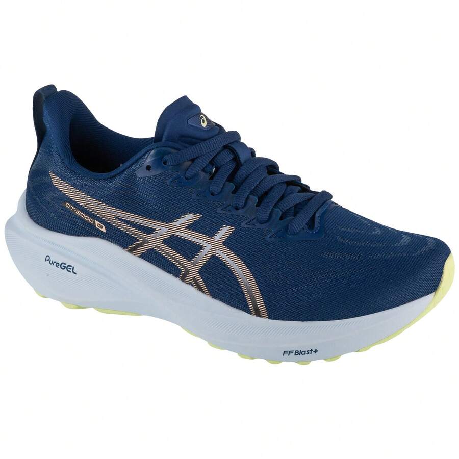 ASICS GT-2000 13 - Navy Women Running Shoes 1012B666-400 - Royal Blue - View 1