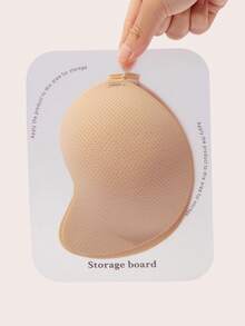 Lignisse Mango Cup Sticky Bra With Storage Board Invisible Push Up Front Closure Strapless Backless Self-Adhesive Seamless Lift Breast Pasties Women Intimates - Multicolor - View 6