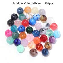 8-20mm Acrylic Dual-Color Gradient Cloud Beads, Dreamy Tie Dye Effect, DIY Handmade Beaded Bracelet, Necklace, Earrings, Jewelry Accessories Materials, Crafts, Clothing, Bags, Pendants, Car Charms, Keychains, Phone Chain Making Accessories - Random Color Mixing - View 13