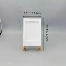 White Mini Instant Photo Frame, Easel-Style Photo Display Stand, Reusable Desktop Photo Decor, Multi-Scene Universal Desktop Decoration, Ideal Gift For Friends, Family And Classmates, Perfect Gift For Birthday, Anniversary And Holiday - Picture Frame - View 7