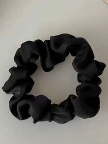 10pcs Women's Solid Color Satin Hair Scrunchies, Simple Elegant Sweet Cute Hair Accessories, Suitable For Daily Use And Holiday Gifts - Multicolor - View 6