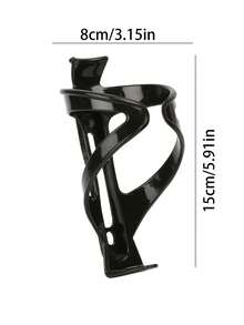 1‑Pack Bicycle Water Bottle Cage, Lightweight Plastic Bike Water Cup Holder, Cycling Drink Rack Mount For Mountain Road Bicycle, Bike Accessory - Multicolor - View 2